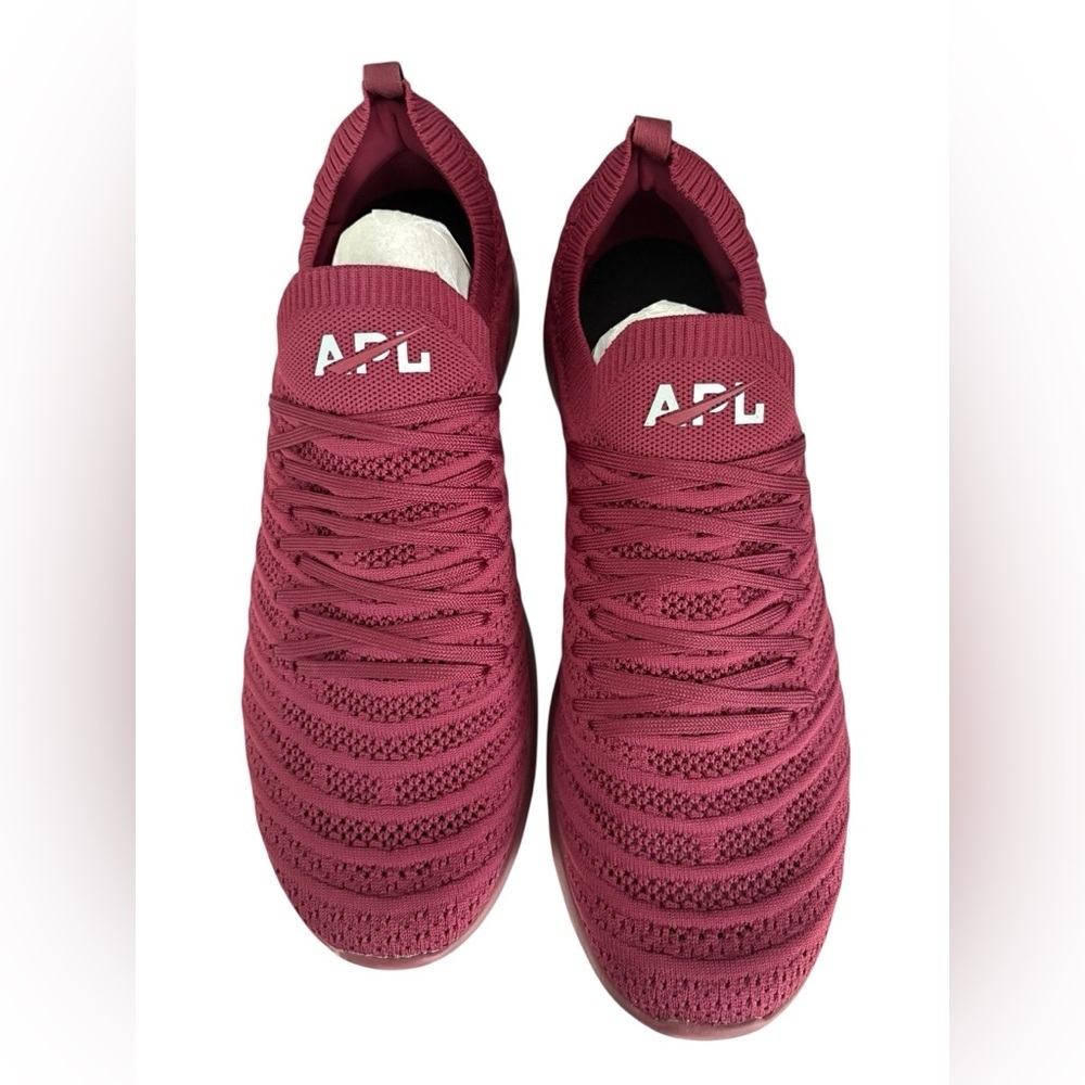 APL Men's Knit Sneakers in Wine Red - Picture 3 of 6